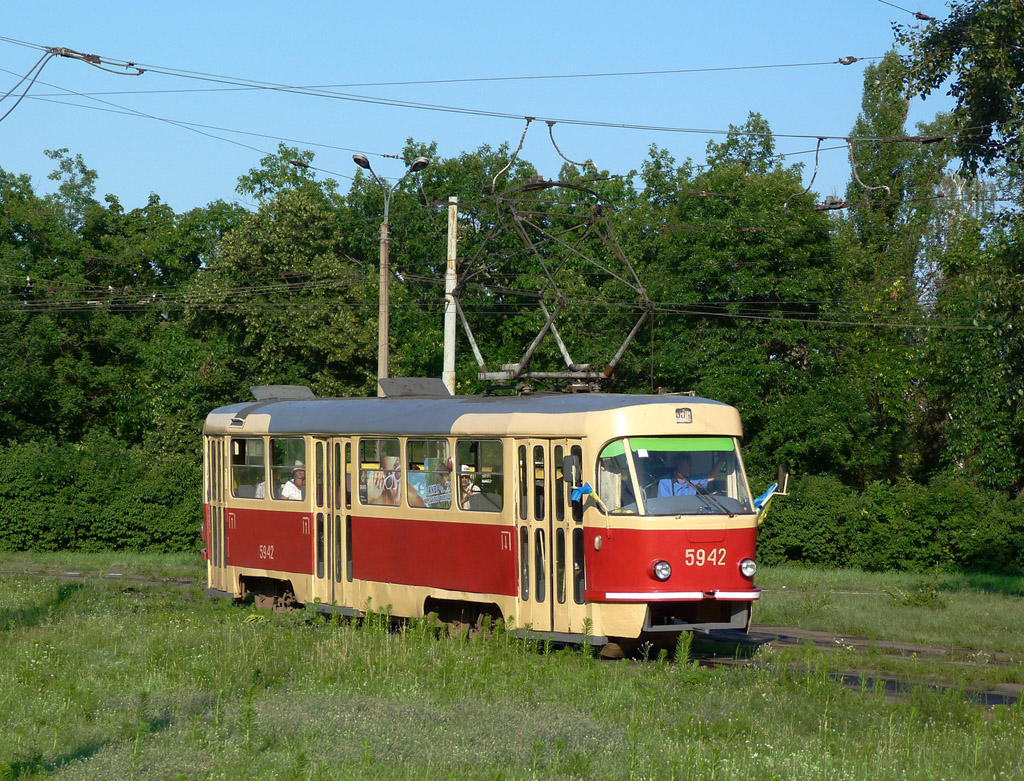 Киев, Tatra T3SU № 5942