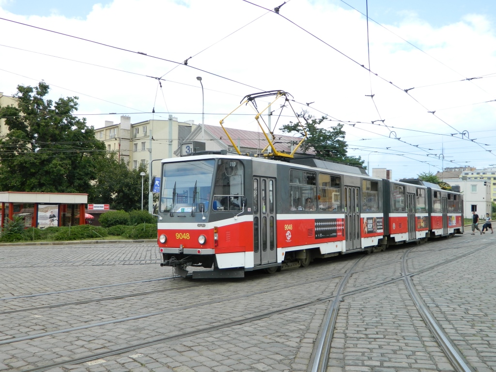 Прага, Tatra KT8D5 № 9048