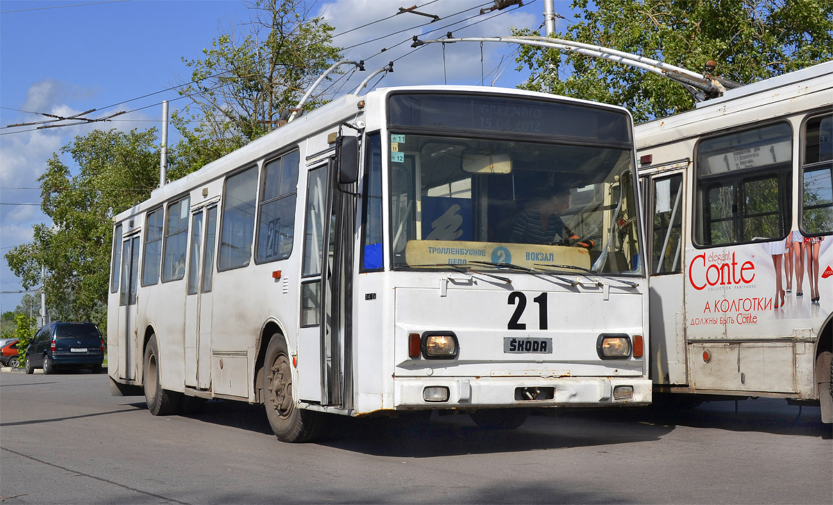 Велики Новгород, Škoda 14TrM (ВМЗ) № 21