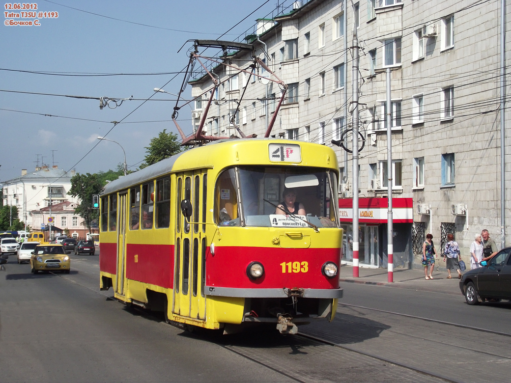 Ульяновск, Tatra T3SU № 1193