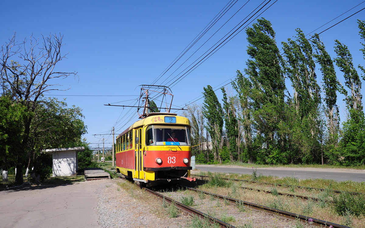 ვოლჟსკიმ, Tatra T3SU (2-door) № 83; ვოლჟსკიმ — ZOS tram link