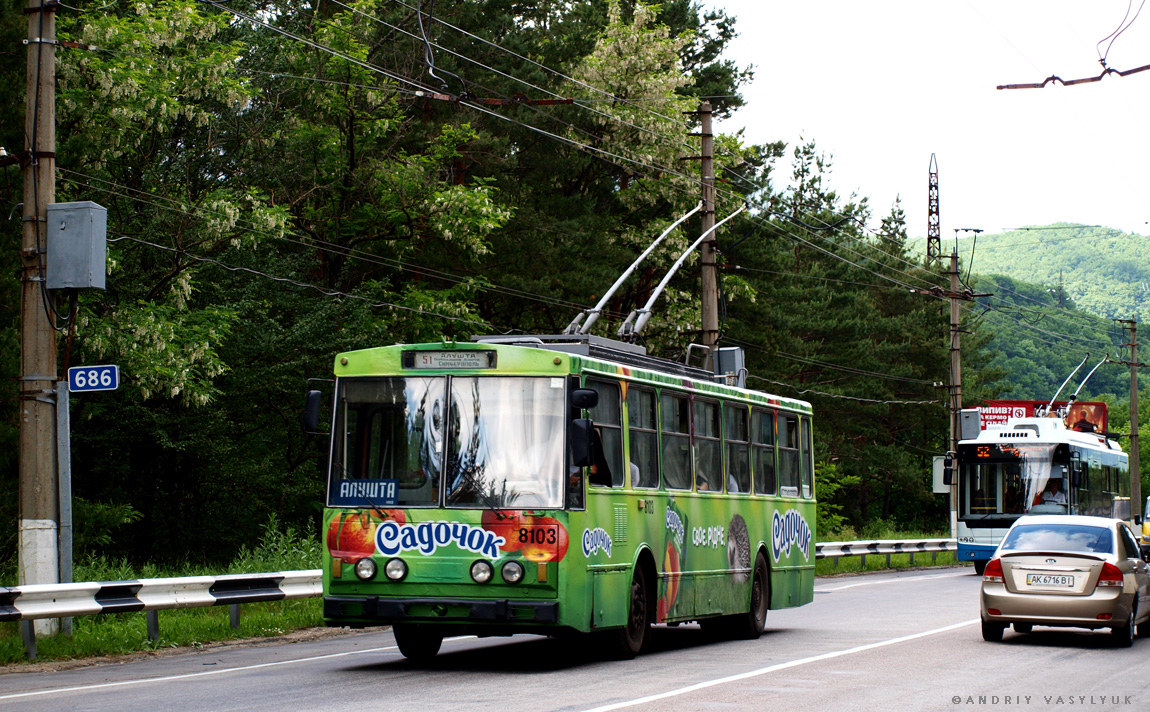 Krymo troleibusai, Škoda 14Tr89/6 nr. 8103