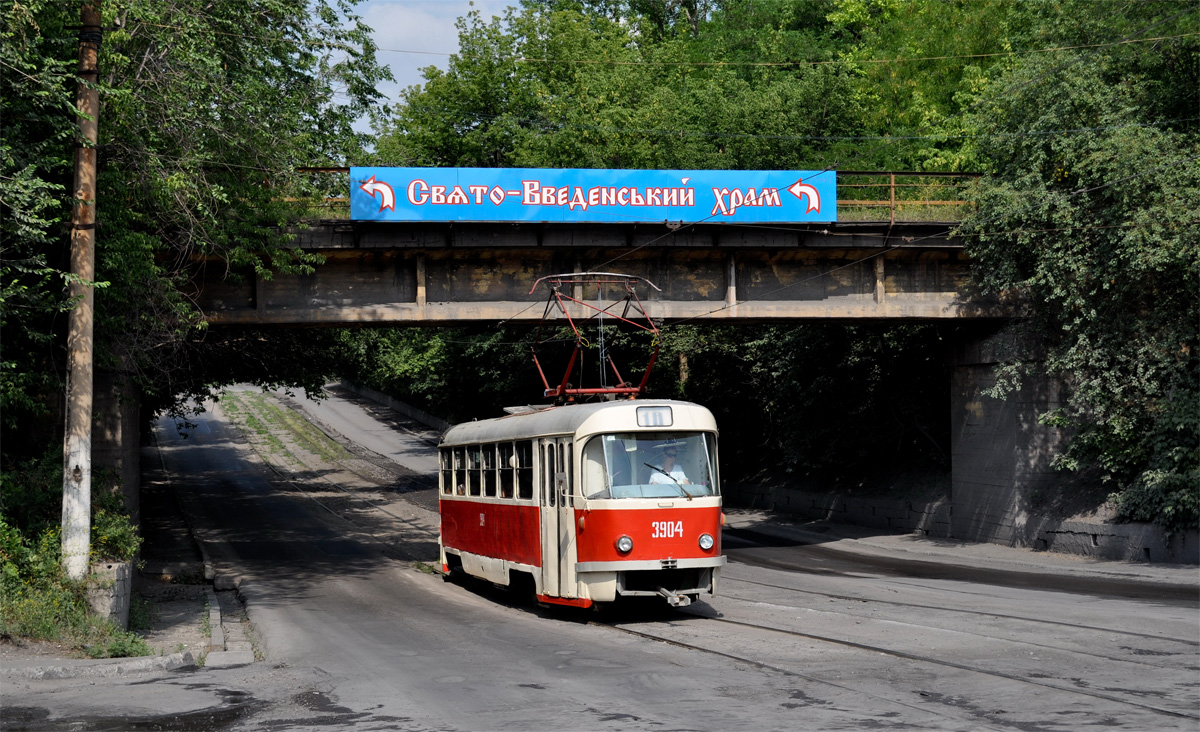 Donezk, Tatra T3SU (2-door) Nr. 3904