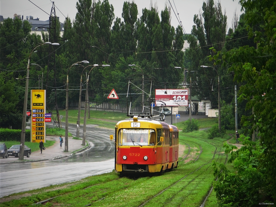 Kijiva, Tatra T3SU № 5722