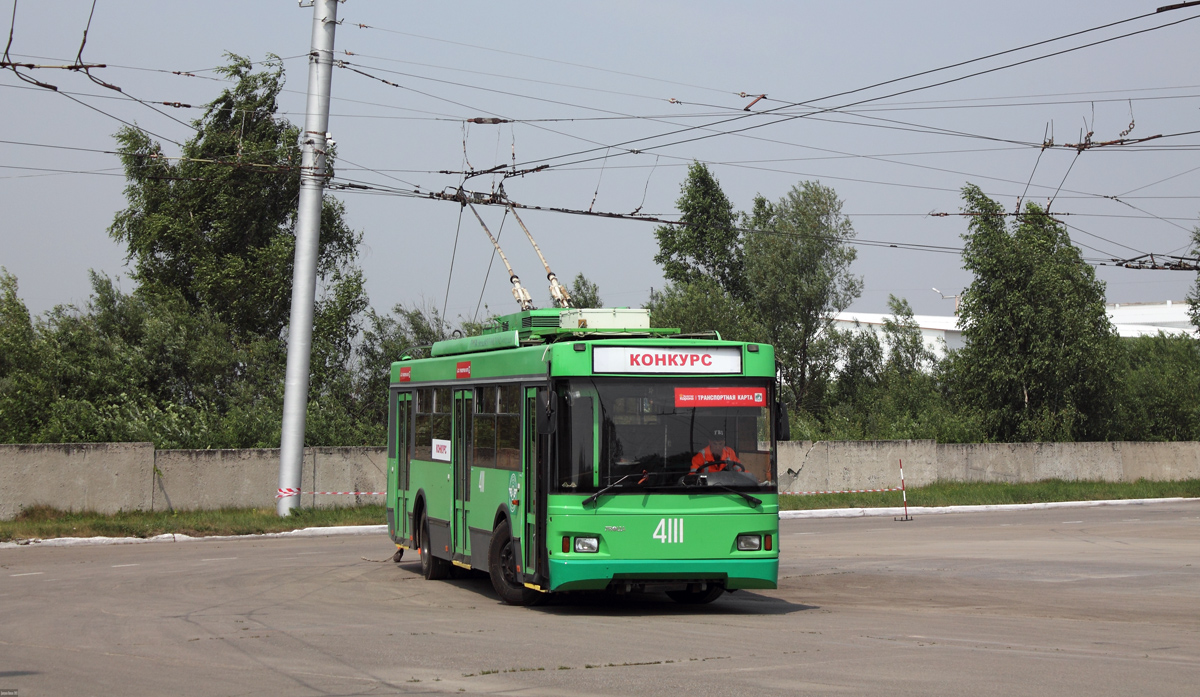 Новосибирск, Тролза-5275.06 «Оптима» № 4111; Новосибирск — Конкурс водительского мастерства водителей троллейбуса 2012