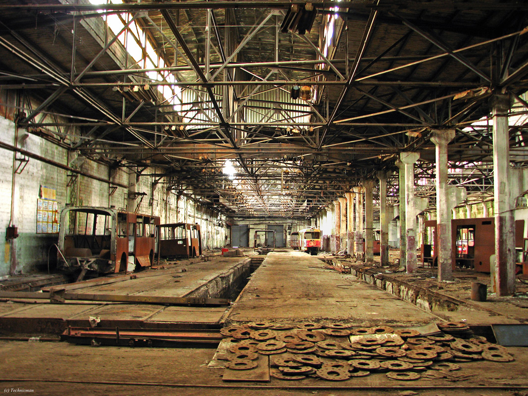 Киев — Киевский завод электротранспорта. Старая территория на Лыбедской