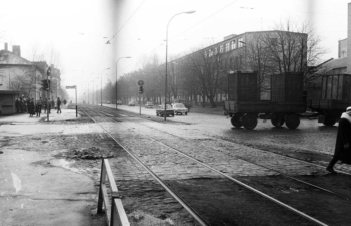 Рига — Старые фотографии; Рига — Трамвайные линии и инфраструктура
