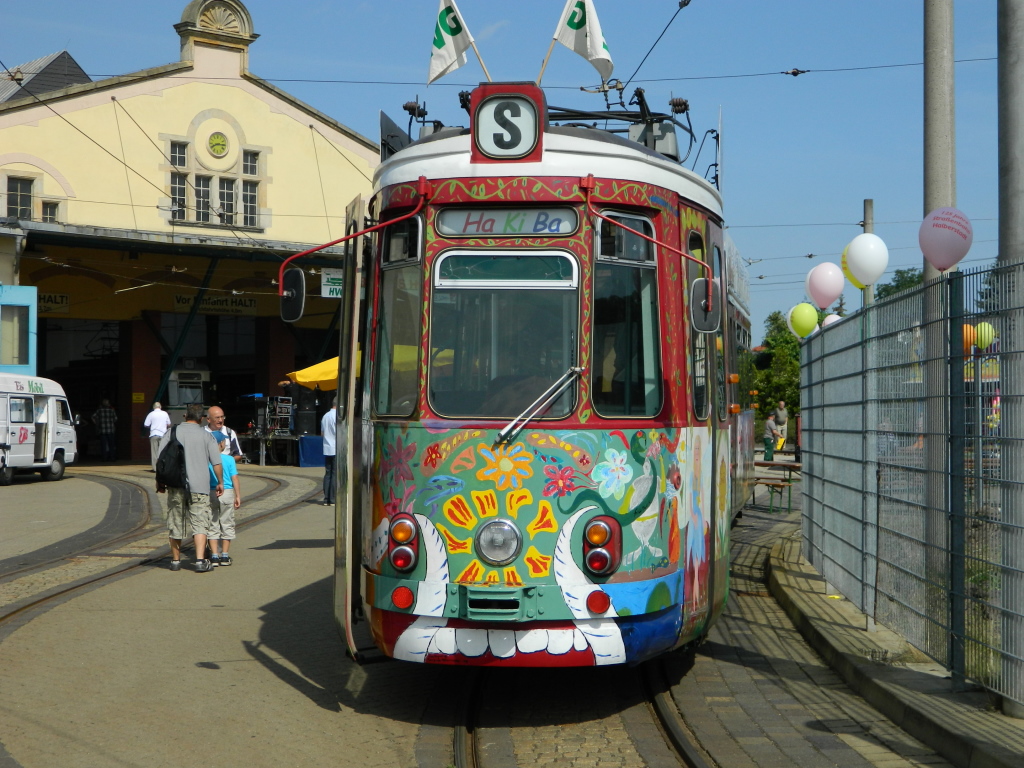 Халберщат, Esslingen GT4 № 166; Халберщат — Юбилей: 125 лет Хальберштадтскому трамваю (30.06.2012)