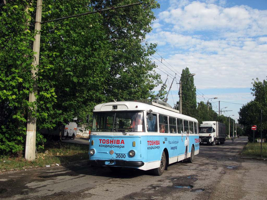 Крымский троллейбус, Škoda 9Tr22 № 3600