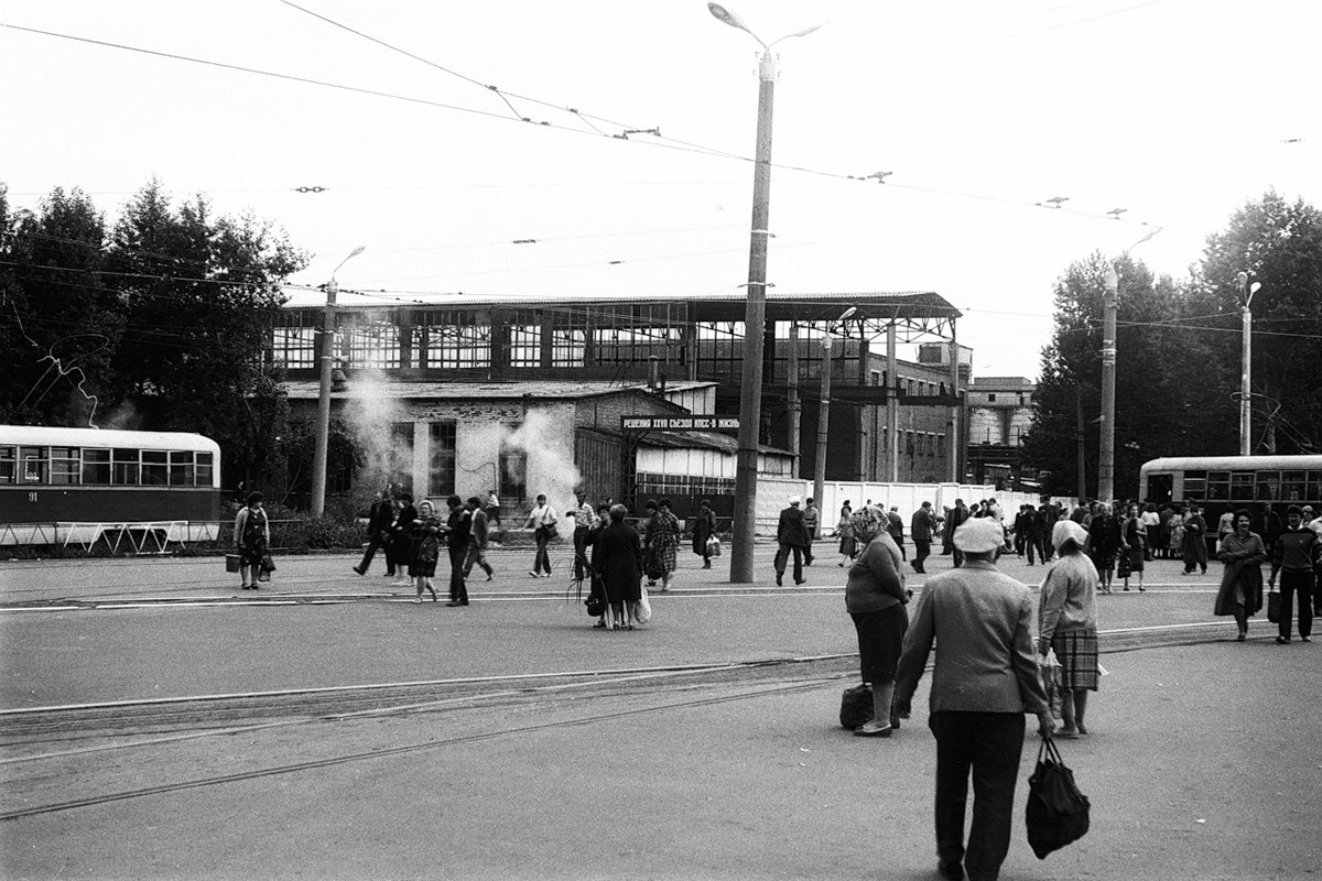 Смоленск — Исторические фотографии — Фото — Городской электротранспорт