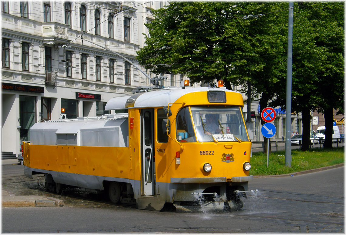 Riga, Tatra T3SU № 88022