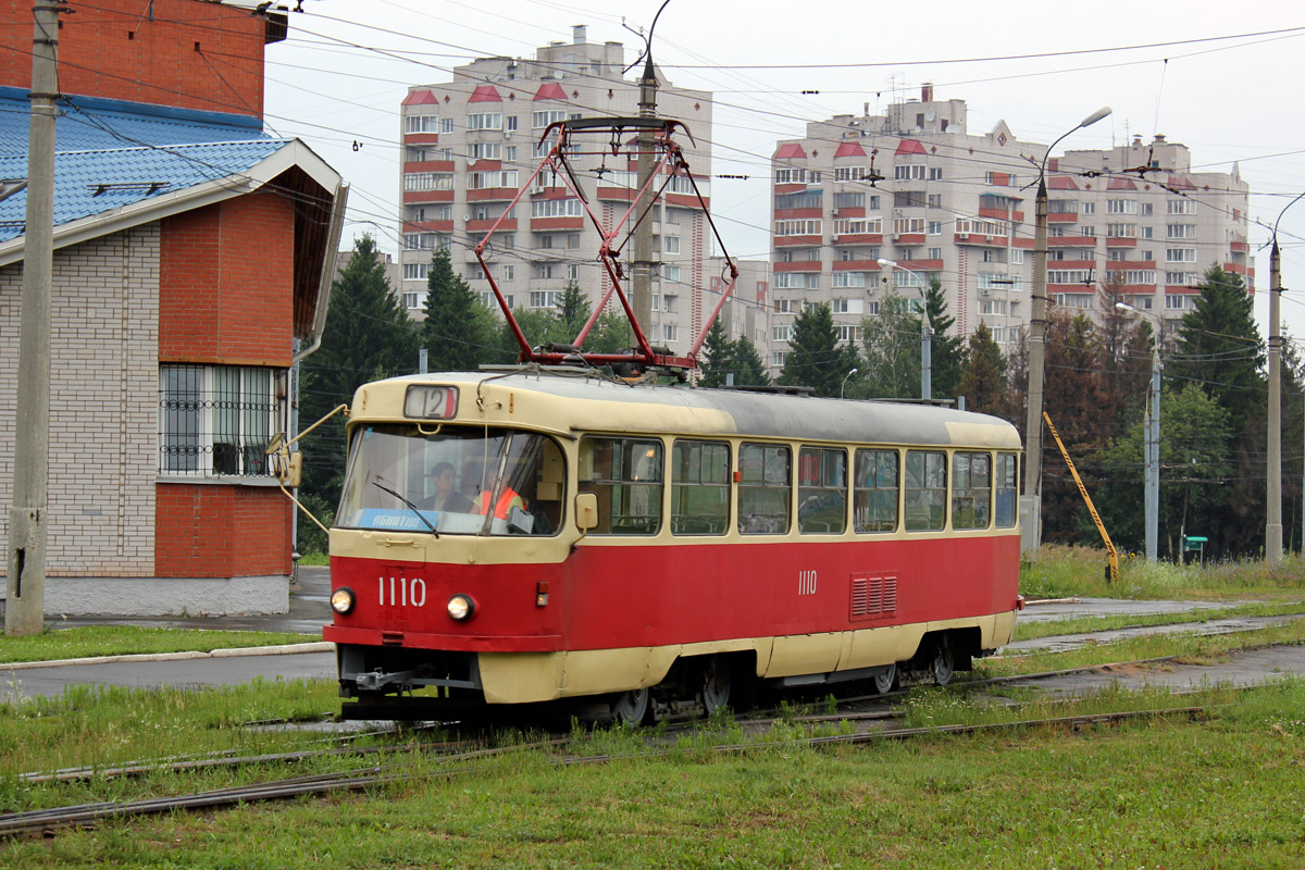 Ижевск, Tatra T3SU (двухдверная) № 1110