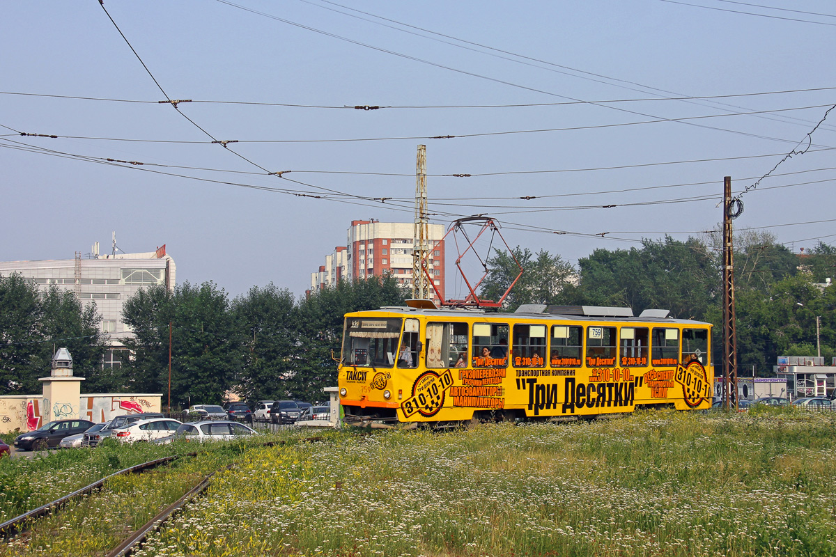 Yekaterinburg, Tatra T6B5SU № 759
