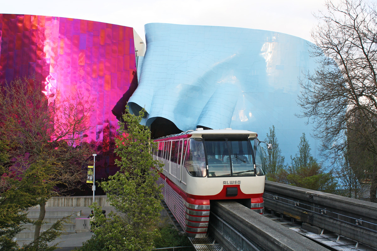 Сиэтл, ALWEG № Red Train; Сиэтл — Monorail