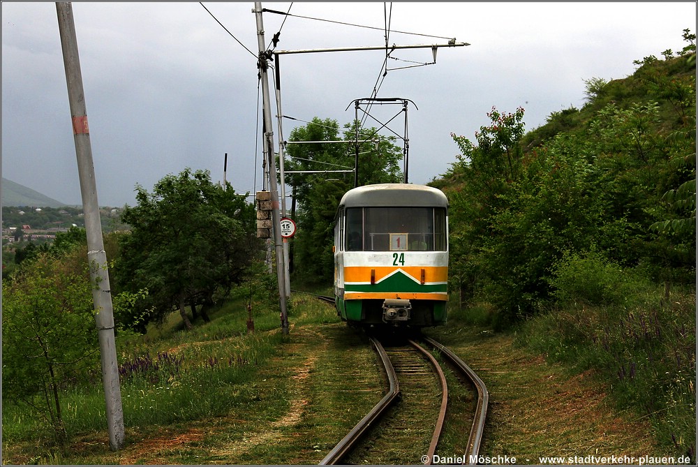 Pyatigorsk, Tatra T4D # 24