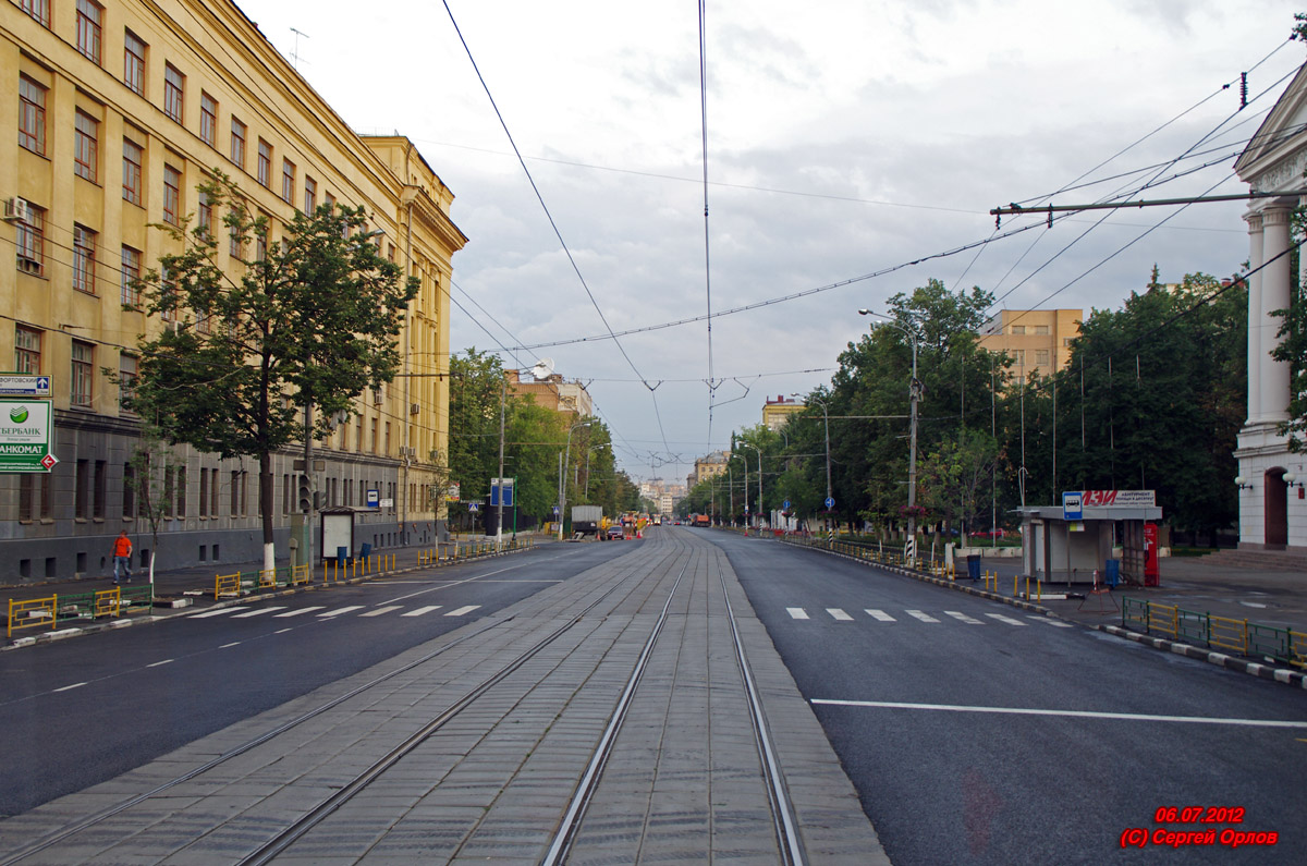 Moskva — Tram lines: South-Eastern Administrative District