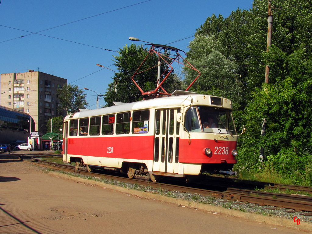 Izhevsk, Tatra T3SU (2-door) # 2238