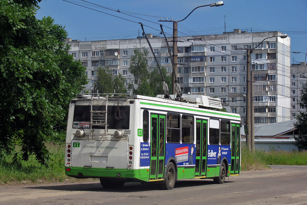 Yaroslavl, LiAZ-5280 č. 17