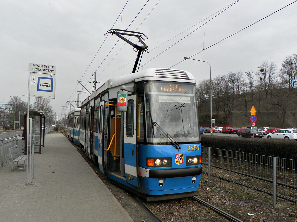 Wrocław, Konstal 105NWr č. 2292