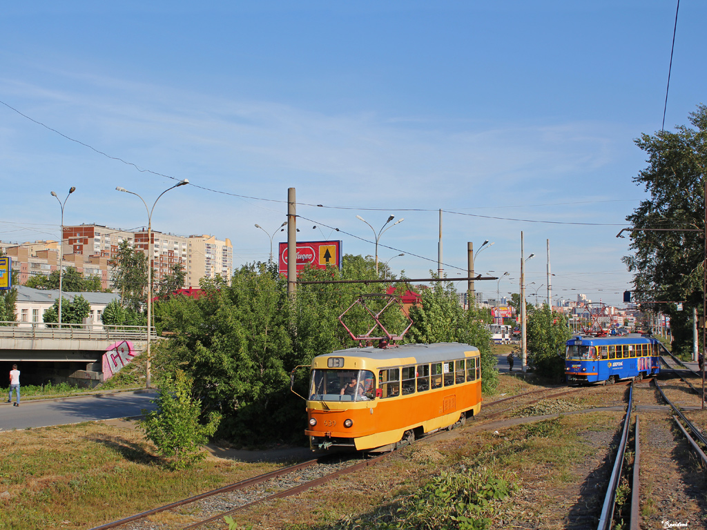 Екатеринбург, Tatra T3SU (двухдверная) № 639