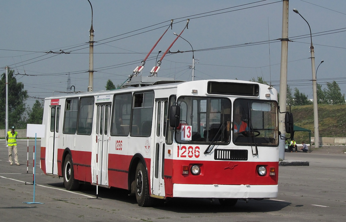 Новосибирск, ЗиУ-682Г-012 [Г0А] № 1286; Новосибирск — Конкурс водительского мастерства водителей троллейбуса 2012