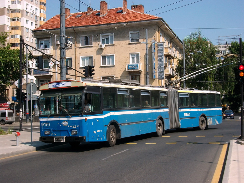Бургас, Volvo/Hess/Siemens B58 № 16170; Бургас — Троллейбусы Volvo B58 / Hess