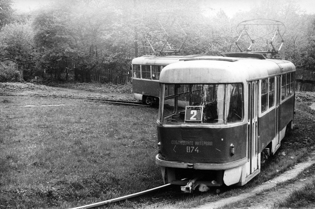 Lemberg, Tatra T4SU Nr. 879; Lemberg, Tatra T4SU Nr. 874