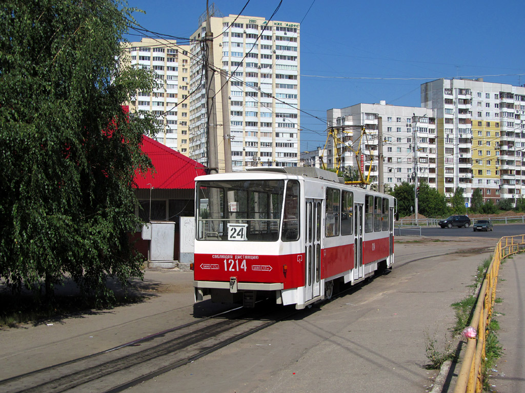 Самара, Tatra T6B5SU № 1214