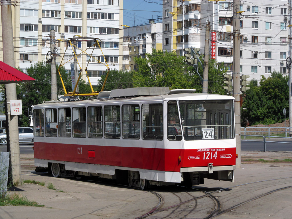 Самара, Tatra T6B5SU № 1214