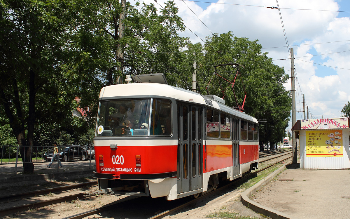 Краснодар, Tatra T3SU КВР ТРЗ № 020