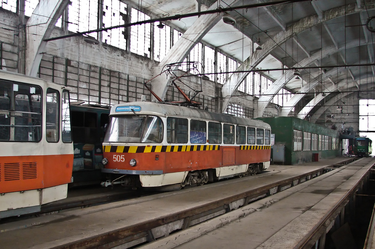 Калининград, Tatra T4D № 505