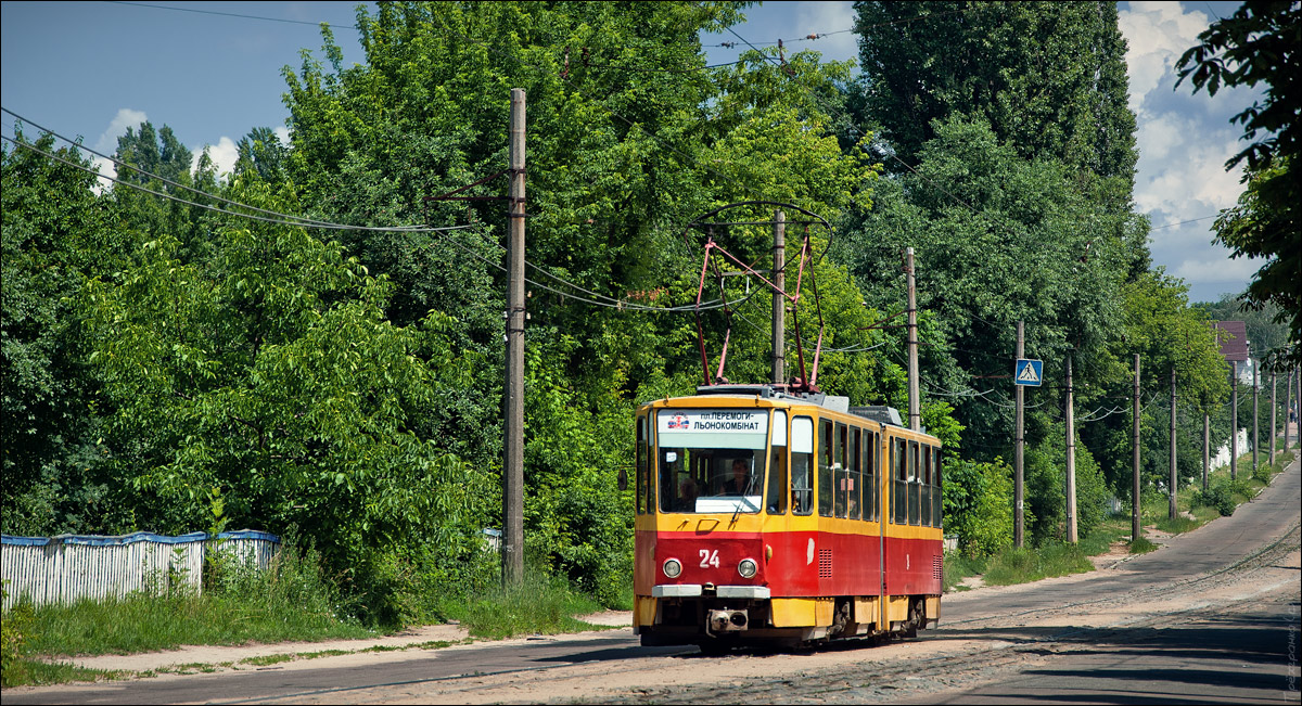 Житомир, Tatra KT4SU № 24