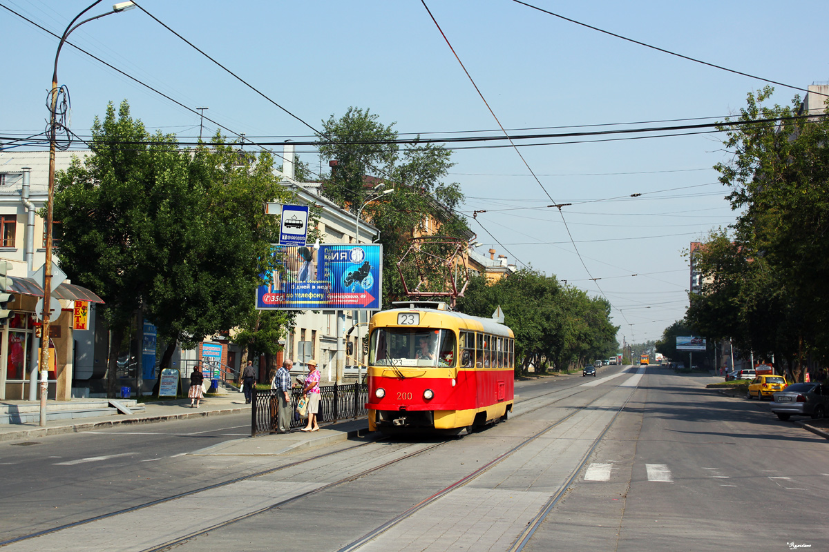 Екатеринбург, Tatra T3SU № 200