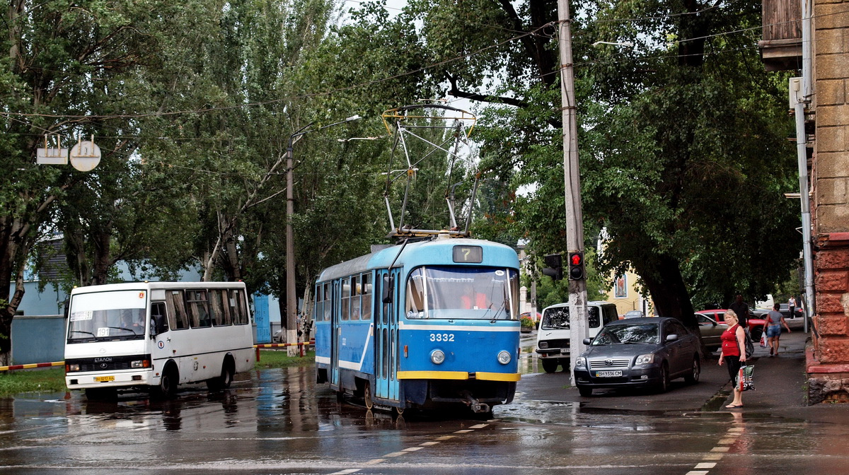 Odesa, Tatra T3R.P № 3332