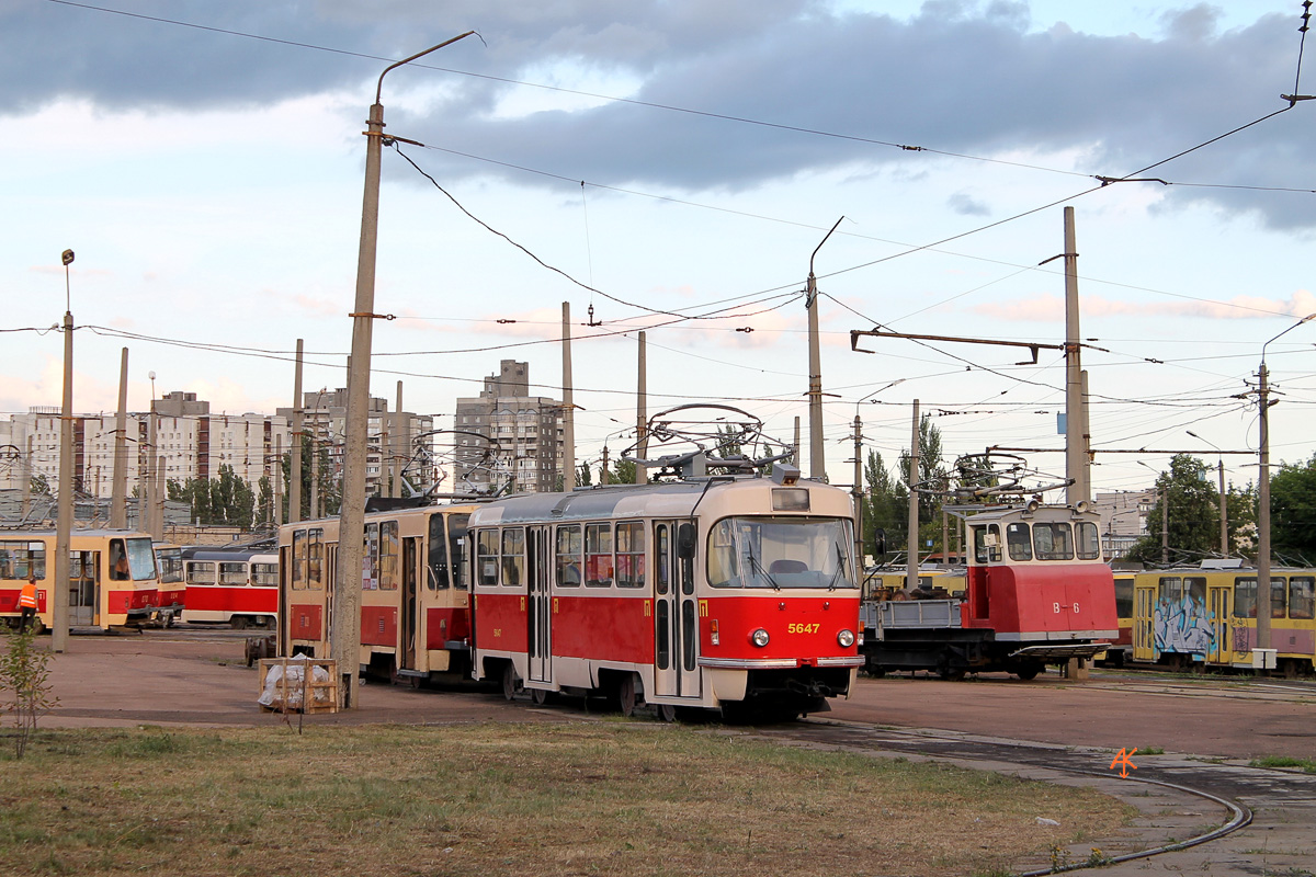 Kyiv, Tatra T3 № 5647