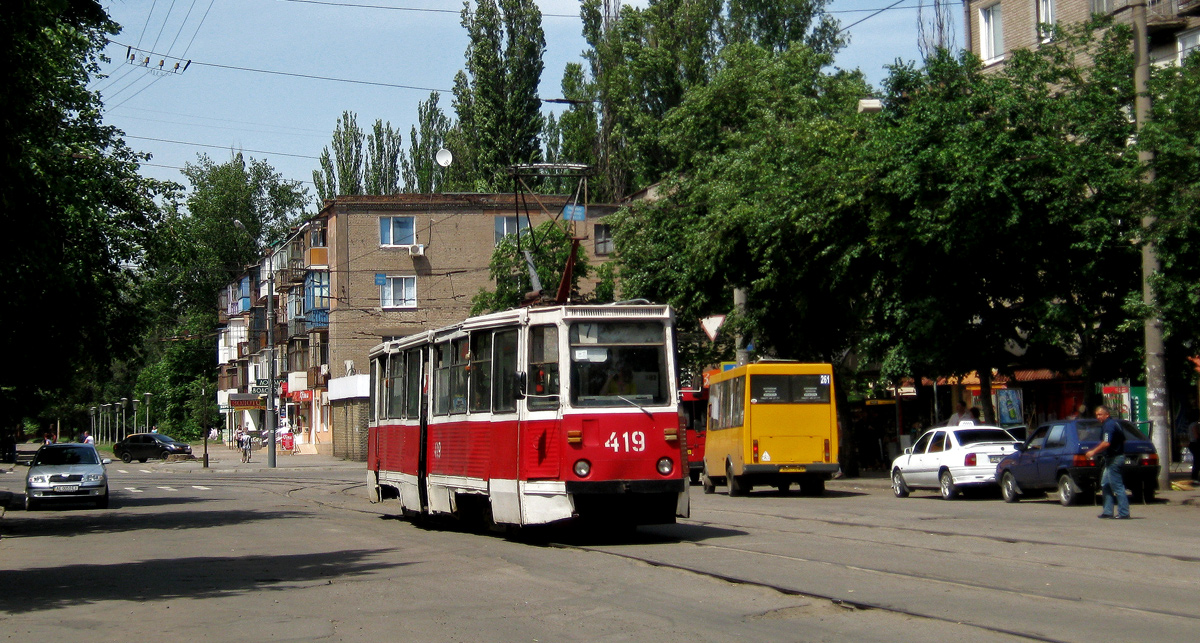 Kryvyi Rih, 71-605 (KTM-5M3) # 419