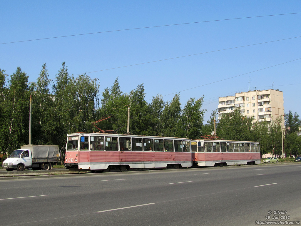 Chelyabinsk, 71-605 (KTM-5M3) # 1243