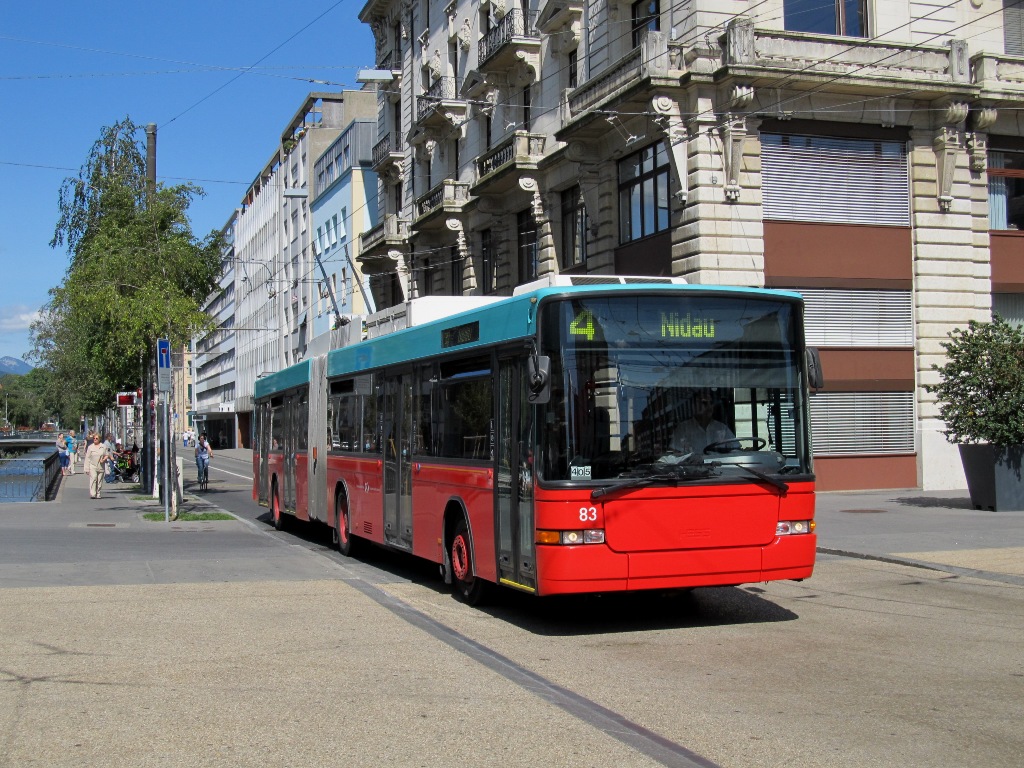 Биль, Hess SwissTrolley 2 (BGT-N1) № 83