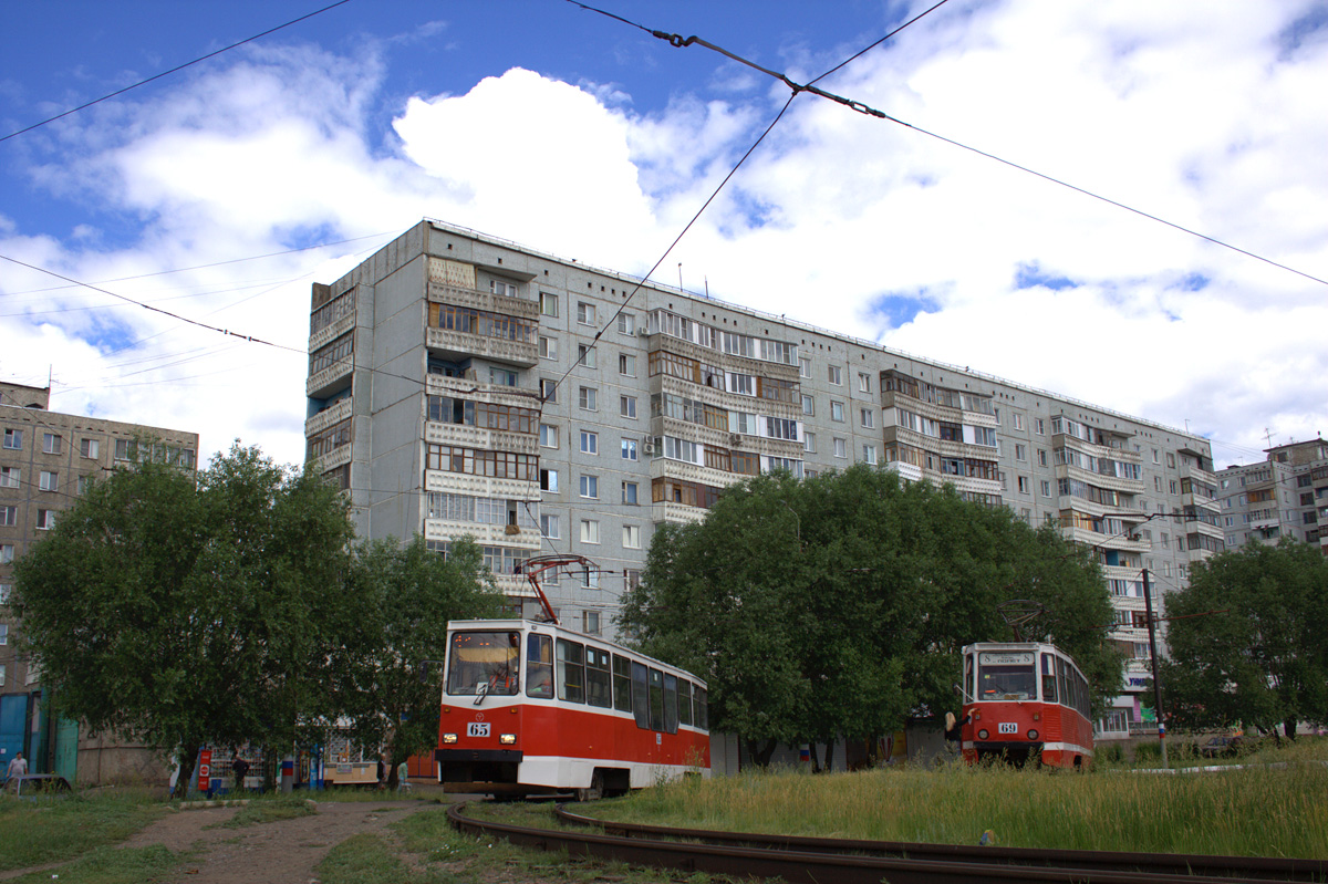 Omszk, 71-605EP — 65; Omszk, 71-605 (KTM-5M3) — 69