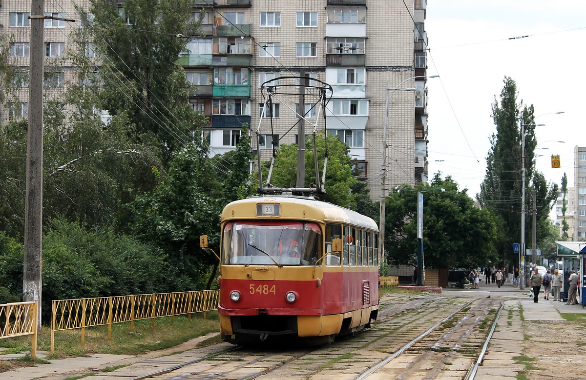 Kiev, Tatra T3SU N°. 5484