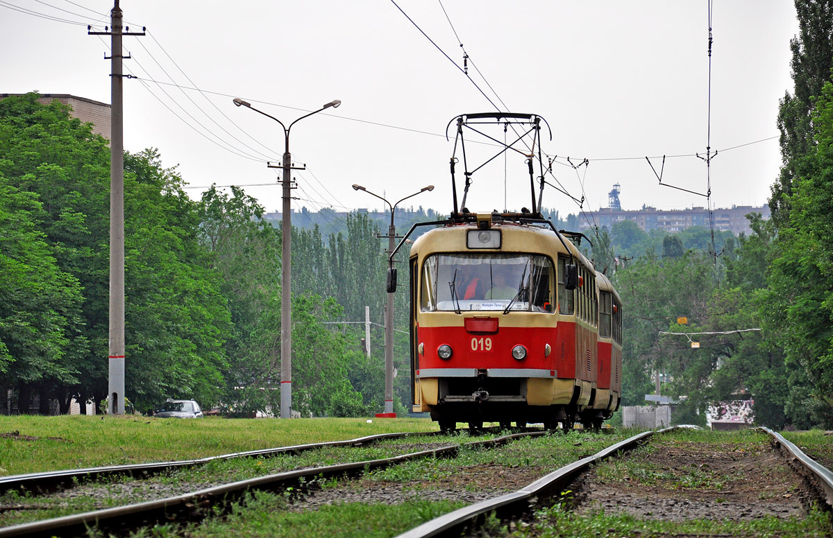Kryvyi Rih, Tatra T3R.P № 019