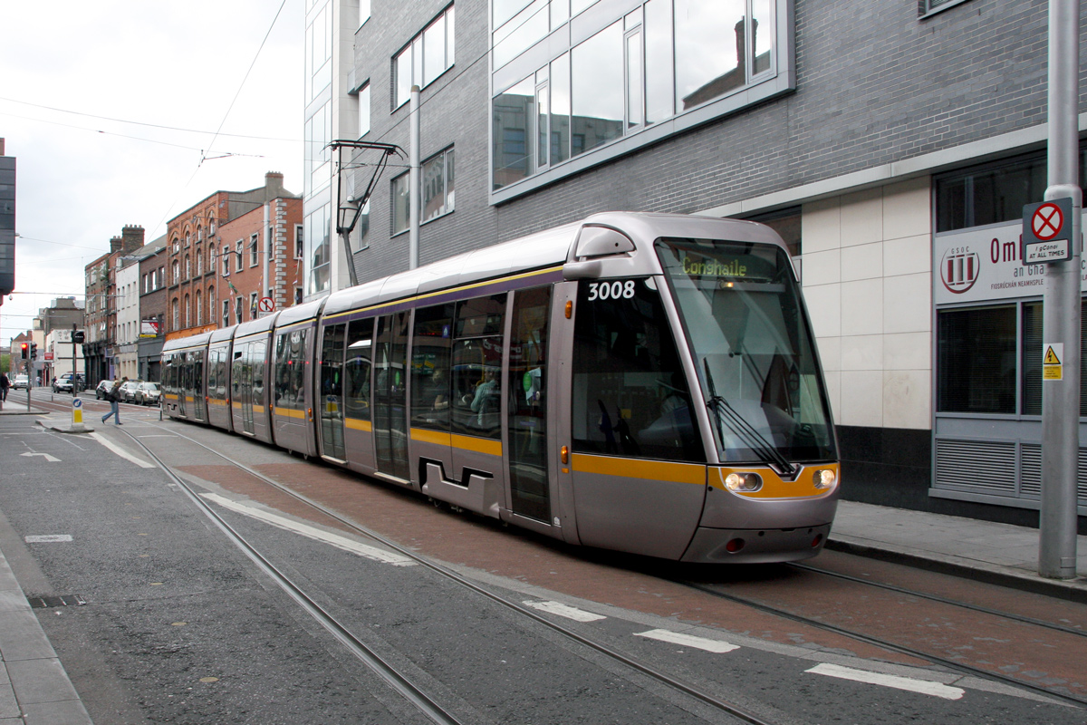 Dublin, Alstom Citadis 401 № 3008