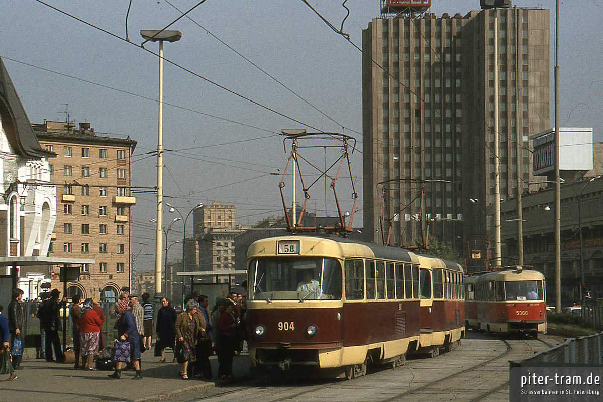 Maskava, Tatra T3SU (2-door) № 904