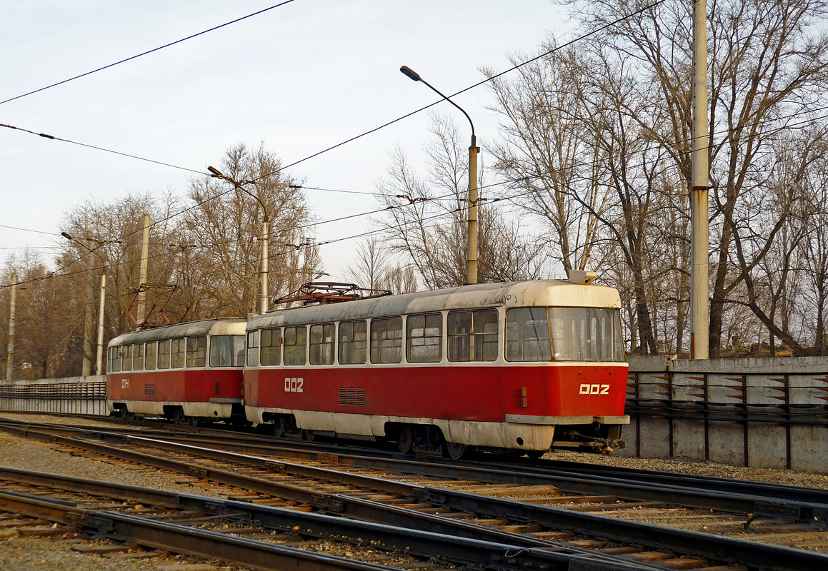 Krywyj Rih, Tatra T3SU Nr. 002