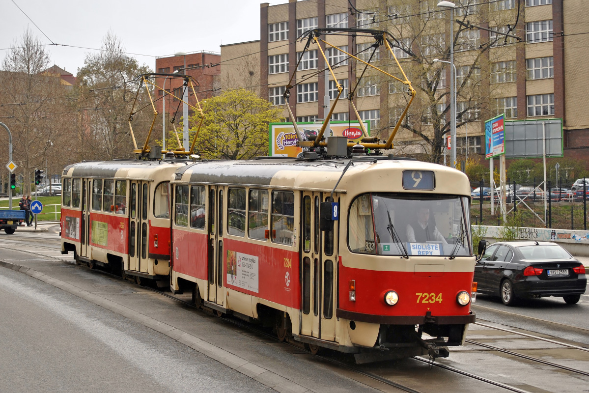 Прага, Tatra T3SUCS № 7234