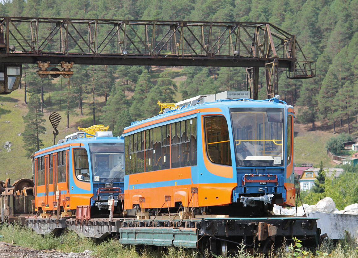 Taganrog, 71-623-02 № 360; Taganrog, 71-623-02 № 361; Ust-Katav — Tram cars for Taganrog