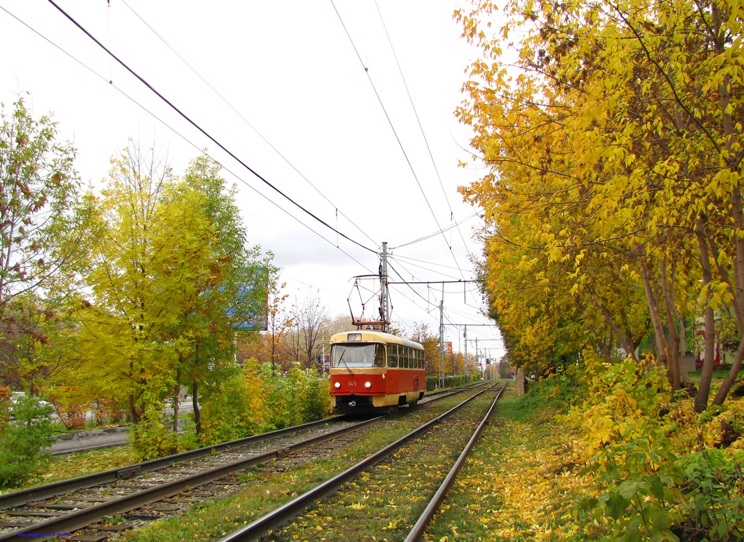 Yekaterinburg, Tatra T3SU # 143