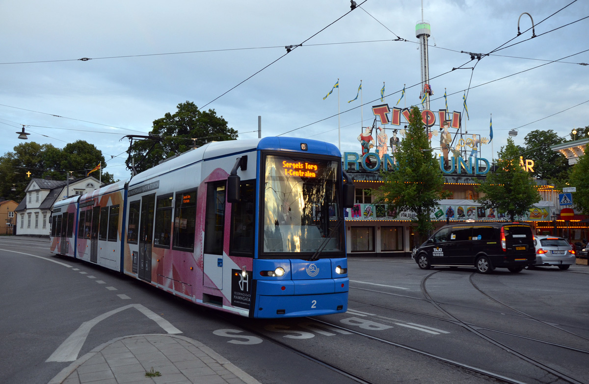 Stockholm, Bombardier Flexity Classic Nr 2