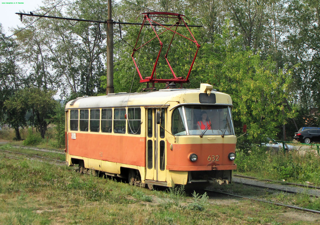 叶卡捷琳堡, Tatra T3SU (2-door) # 632