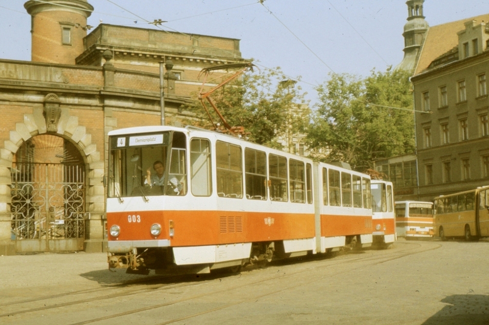 Гёрлиц, Tatra KT4D № 003; Гёрлиц — Старые фотографии